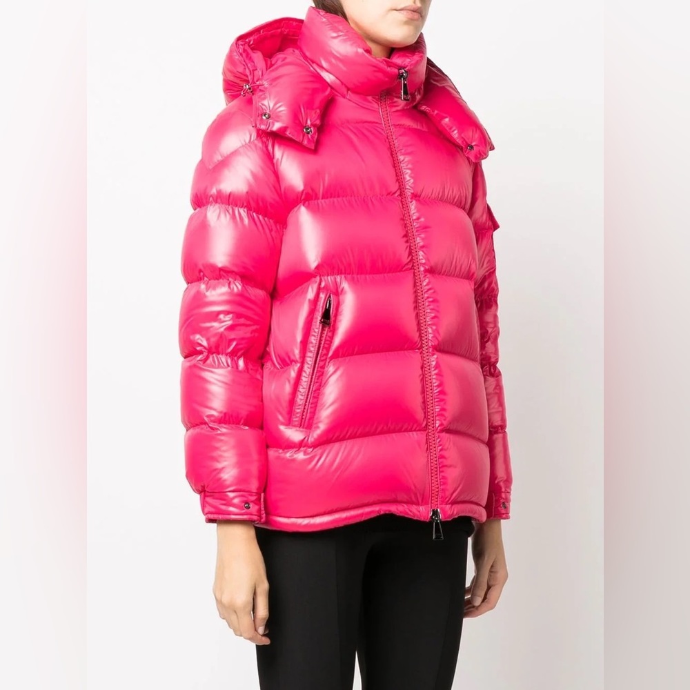 BRAND NEW- NEVER WORN MONCLER MARIE PUFFER PINK Size 3